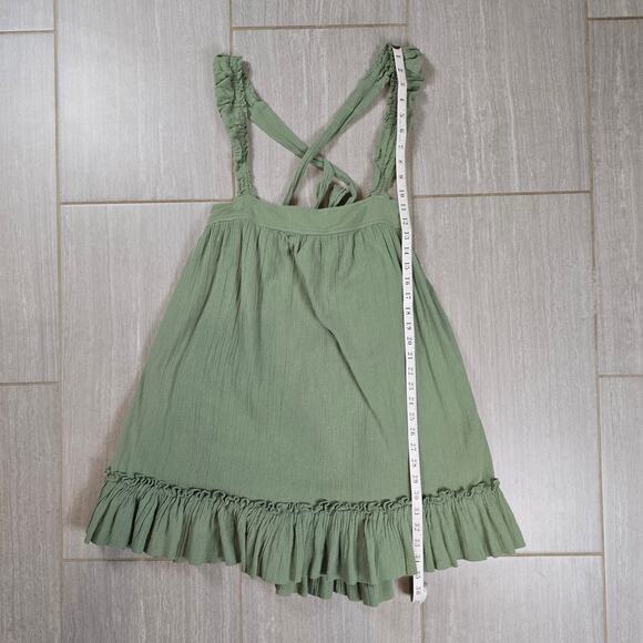 Free People Sweet Thing Tunic Dress Mint Medium - Picture 4 of 11